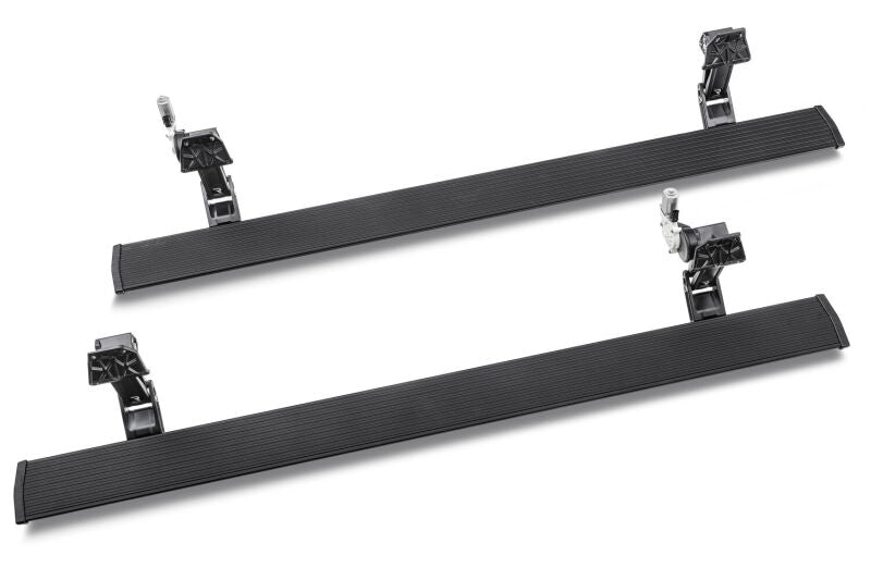AMP Research PowerStep Plug-N-Play Automatic Running Boards, Part Number 76239-01A, for 2018 Ram 1500 and 2018-2024 Ram 2500/3500