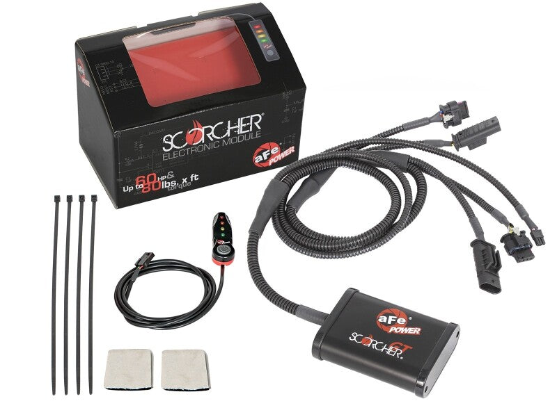 aFe POWER SCORCHER GT Power Module, Part Number 77-43044, for Ford F-150 2.7L and 3.5L EcoBoost
