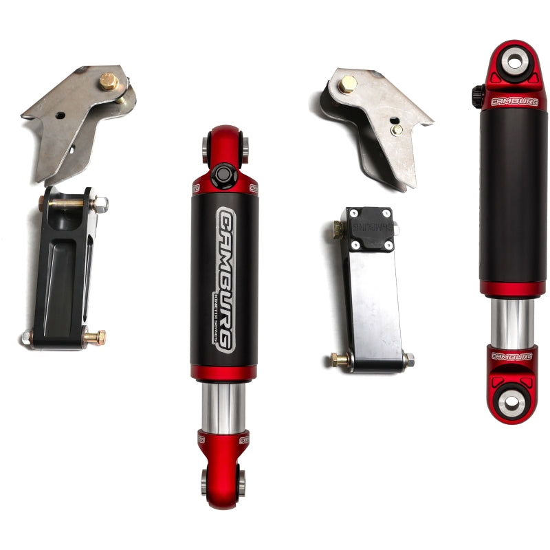 Camburg Ford Bronco Long Travel Front Slapper Bump Stop Kit with Camburg KINETIK Series 2.5 Bumps