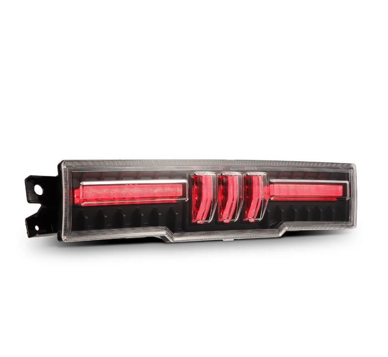 AlphaRex NOVA-Series Prismatic LED Fourth Brake Light, Black Housing, Clear Lens for 2022-2024 Toyota GR86 and Subaru BRZ - ARX220040