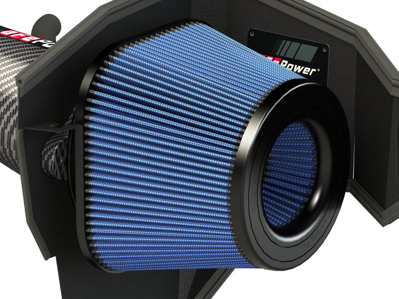aFe MagnumFORCE Track Series Carbon Fiber Intake System with Pro 5R Filter, Part 54-12172-C, 6.4L HEMI