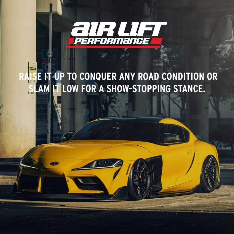 Air Lift Performance Front Air Suspension Kit for BMW Z4 and Toyota GR Supra - Part Number ALF76012