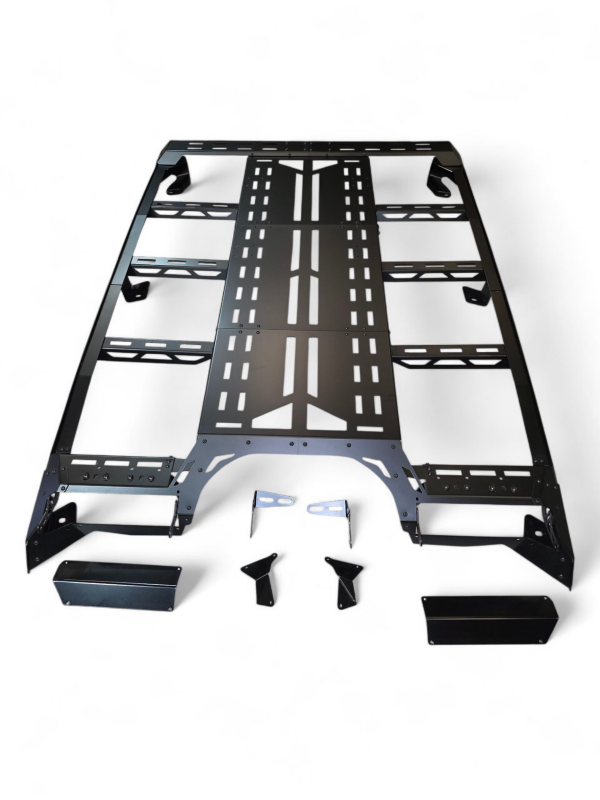 Elektric Off Road 2024+ Can-Am Maverick R Max Roof Rack with Integrated Lighting and Multiple Mounting Points