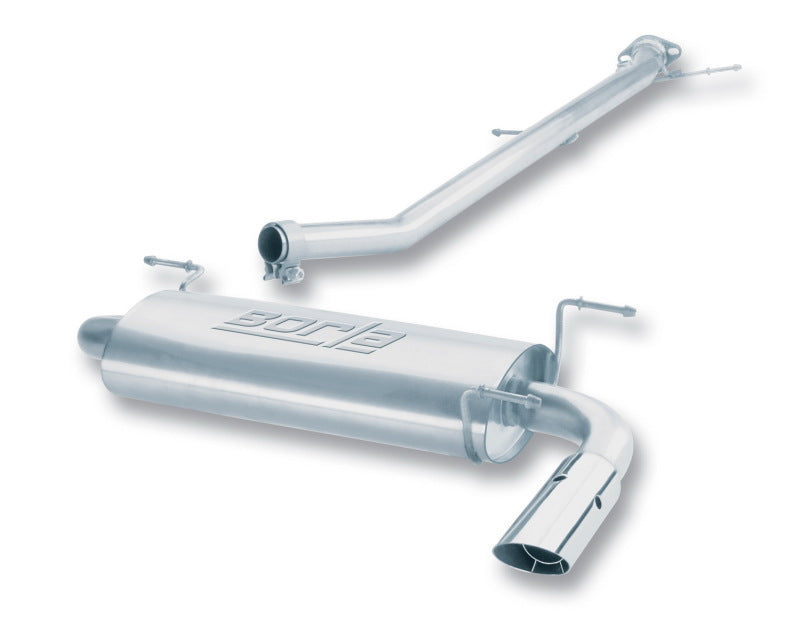 Borla S-Type Cat-Back Exhaust System 14411 for 1990-1997 Mazda Miata MX-5