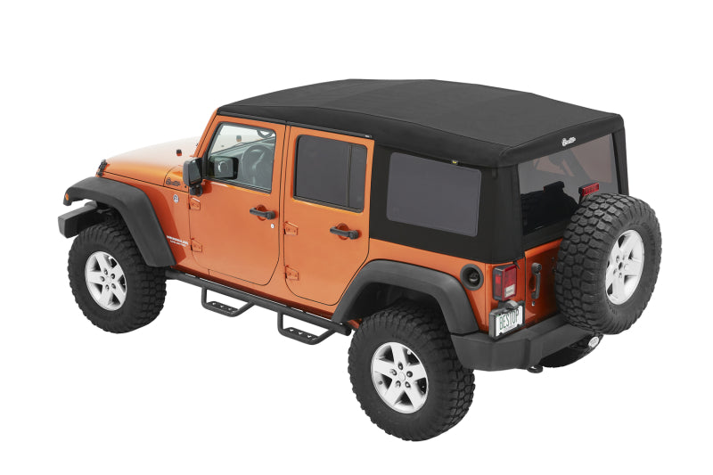 Bestop Supertop Ultra for Jeep Wrangler JK 4-Door (Premium Black Twill) – Model 1023457