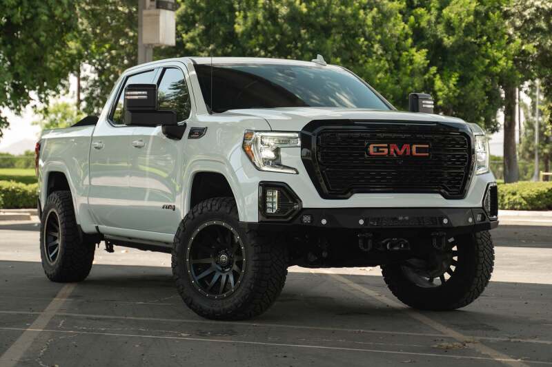 DV8 Offroad Spec Series Front Bumper for 2019-2021 GMC Sierra 1500, Part Number DVEFBGC1-02