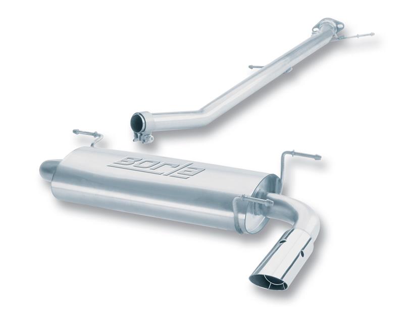 Borla S-Type Cat-Back Exhaust System 14411 for 1990-1997 Mazda Miata MX-5