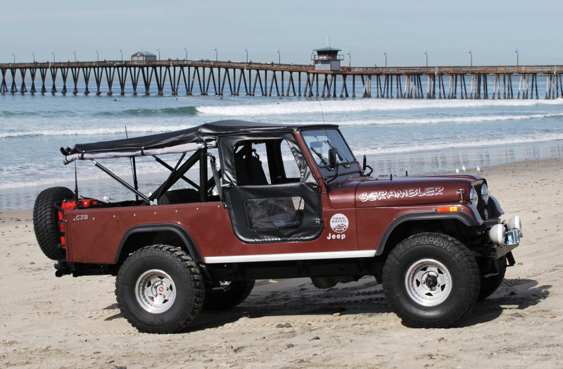 Bestop 76-83 Jeep CJ5 Tigertop in Black Crush - Complete Soft Top Replacement
