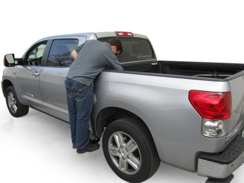 AMP Research BedStep2 Retractable Bed Side Step AMP75405-01A for 2007-2021 Toyota Tundra CrewMax