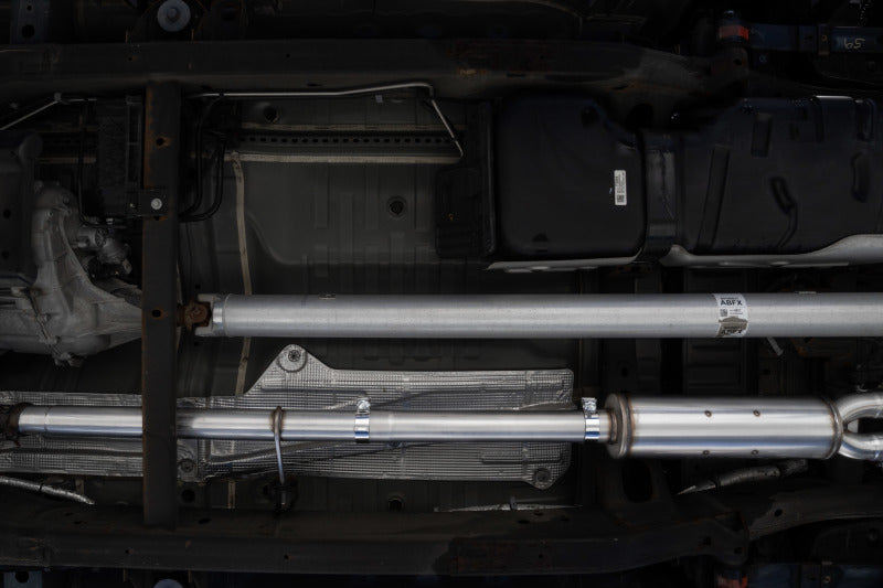 MBRP S50053CF Armor Pro Cat-Back Exhaust System for 2019-2021 Chevrolet Silverado 1500 and GMC Sierra 1500