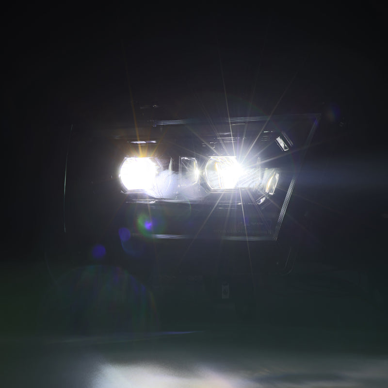 AlphaRex LUXX LED Projector Headlights Alpha Black for 2019–2020 Ram 1500 — ARX880575