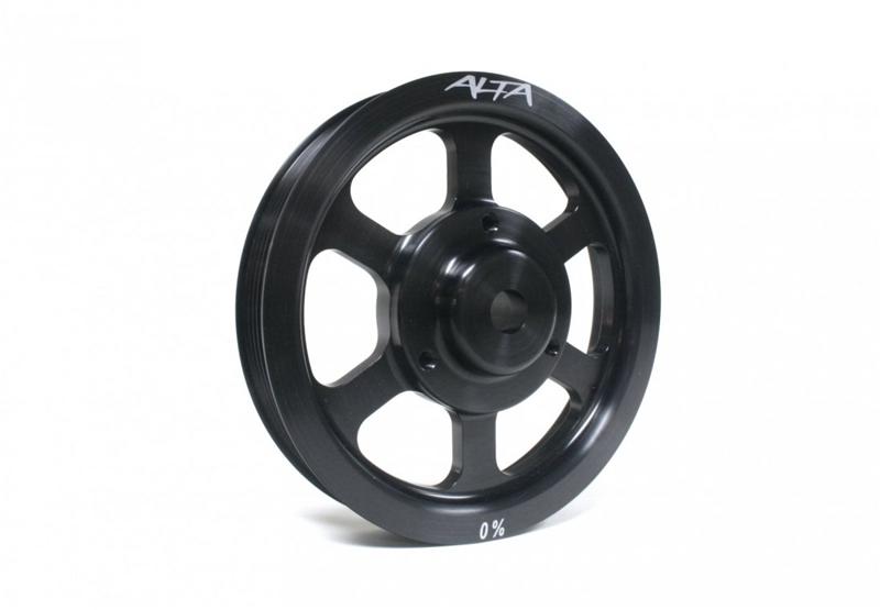 Alta Lightened Crank Pulley for 2002-2006 Mini Cooper S/JCW and 2002-2008 R53 Convertible, Part altAMP-ENG-520
