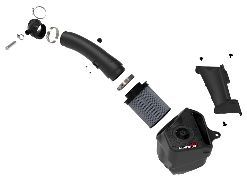 aFe Momentum HD Cold Air Intake System with Pro 10R Filter for 2020-2023 Jeep Wrangler JL and Gladiator JT 3.0L EcoDiesel, Part Number 50-70062T