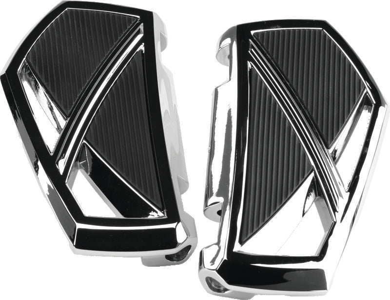 Kuryakyn Phantom Passenger Boards for Harley-Davidson, Chrome – Part Number 5756