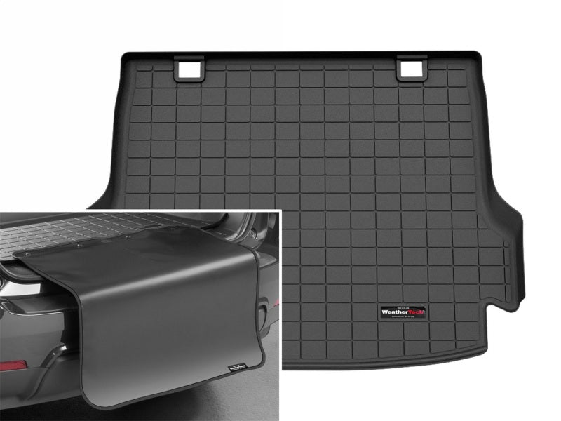 WeatherTech 25-26 Acura ADX Behind 3rd Row Cargo Liner with Bumper Protector - Black