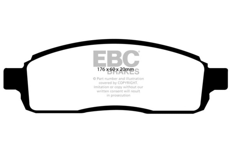 EBC Greenstuff Brake Pad Sets