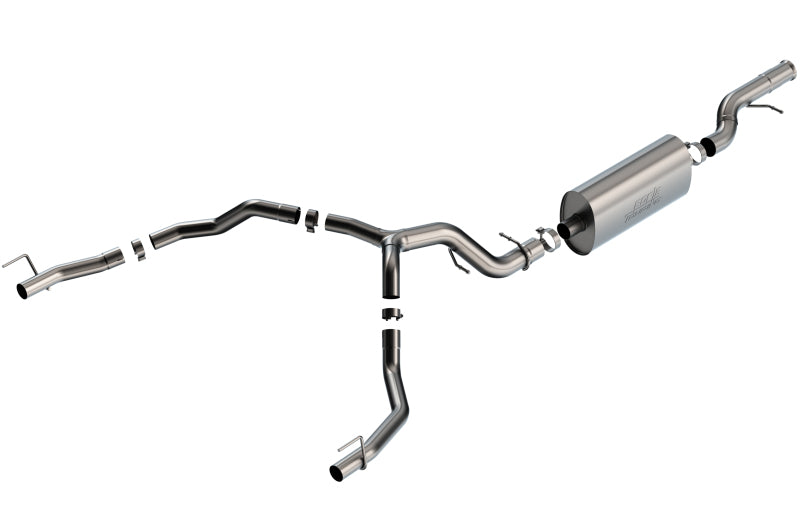 Borla 140889 Touring Cat-Back Exhaust System for 2021-2026 Cadillac Escalade 6.2L V8