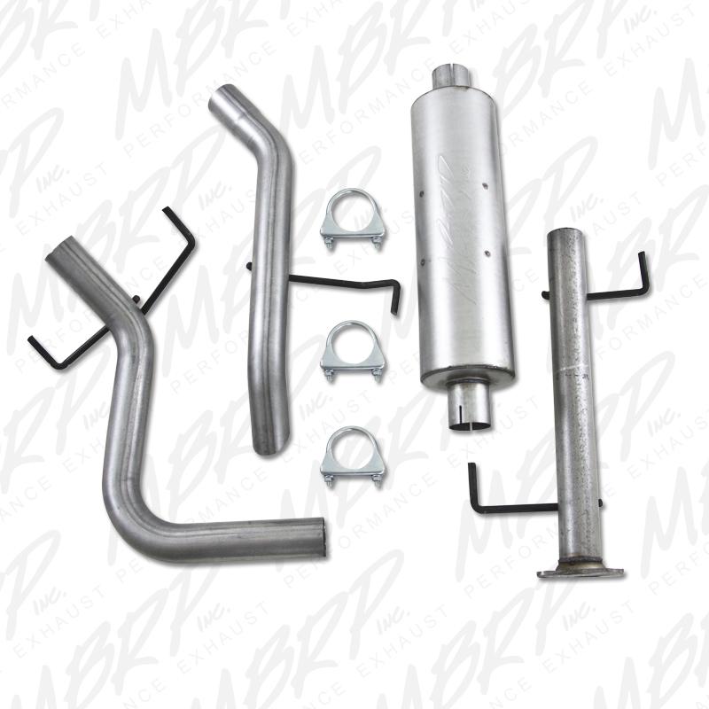 MBRP Armor Lite Cat-Back Exhaust System mbrpS5310AL for 2007-2014 Toyota FJ Cruiser 4.0L V6