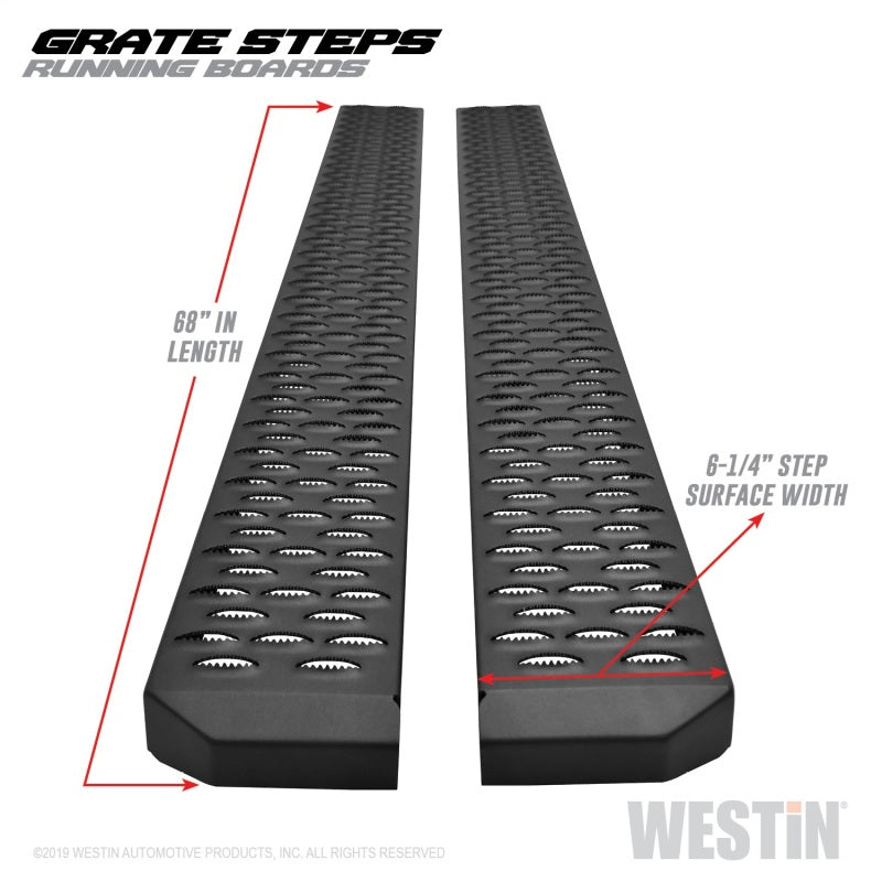 WES Running Boards - Grate