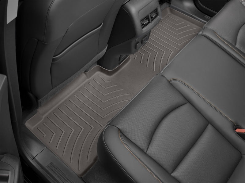 Weathertech 2017+ Land Rover Discovery Rear Floorliner - Cocoa