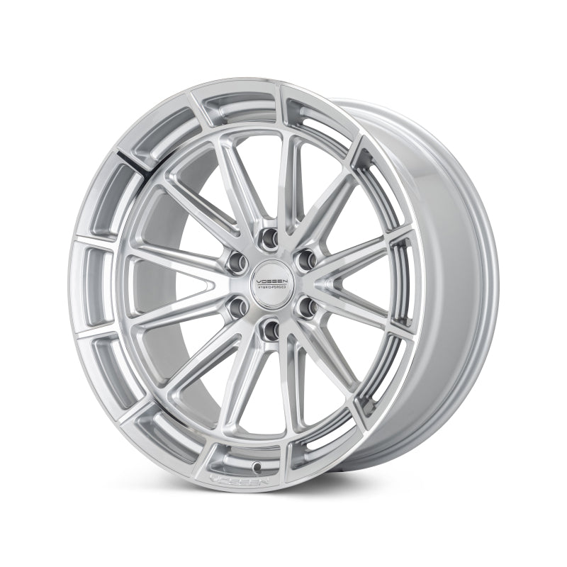 Vossen HFX-5 22x9.5-inch Silver Polished Wheel with 6x139.7 Bolt Pattern and +20 Offset