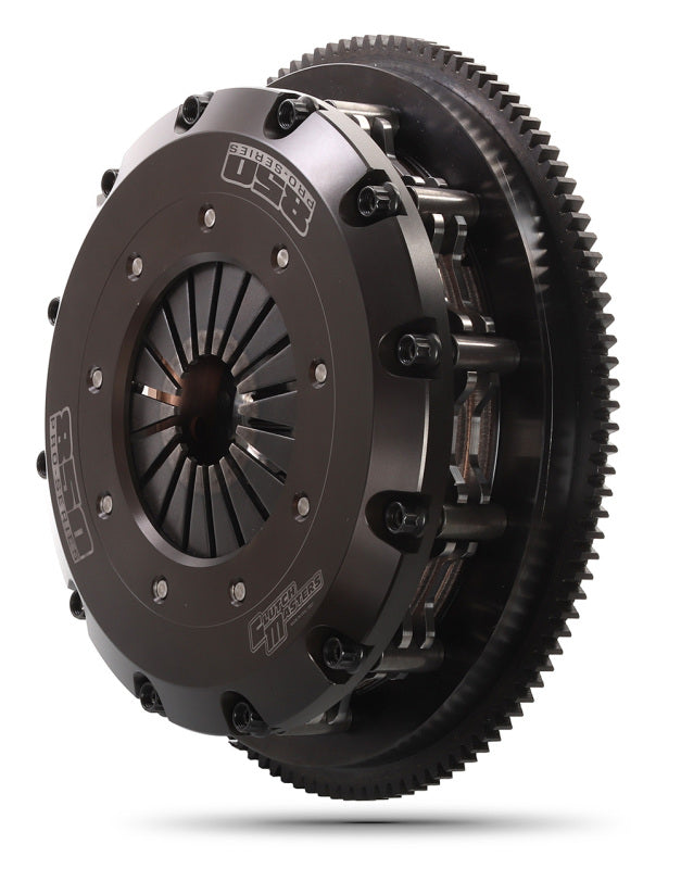Clutch Masters 89-98 Nissan Skyline 2.5L RB25DET/2.6L RB26DETT 850 PRO Series Twin Disc with Steel Flywheel Part Number CLM06045PTD80S