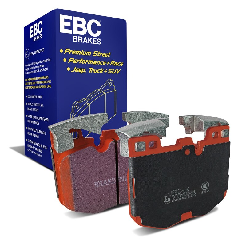 EBC DP32302C Redstuff Front Brake Pads for 2017+ BMW 530 2.0L Turbo (G30)