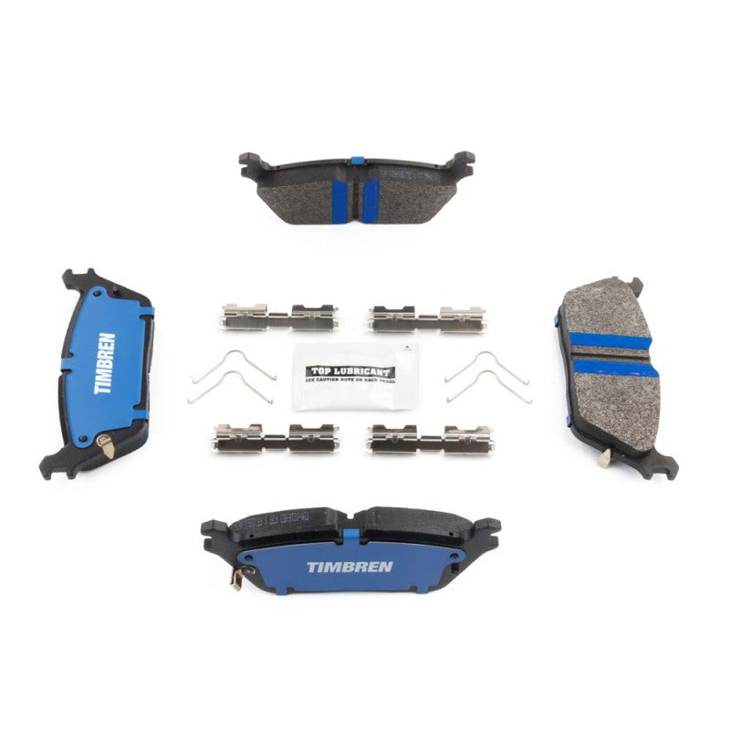 Timbren BES OnyxBite™ Severe-Duty Rear Brake Pads for 2019-2020 Ram 1500 and 2022-2025 Jeep Grand Wagoneer