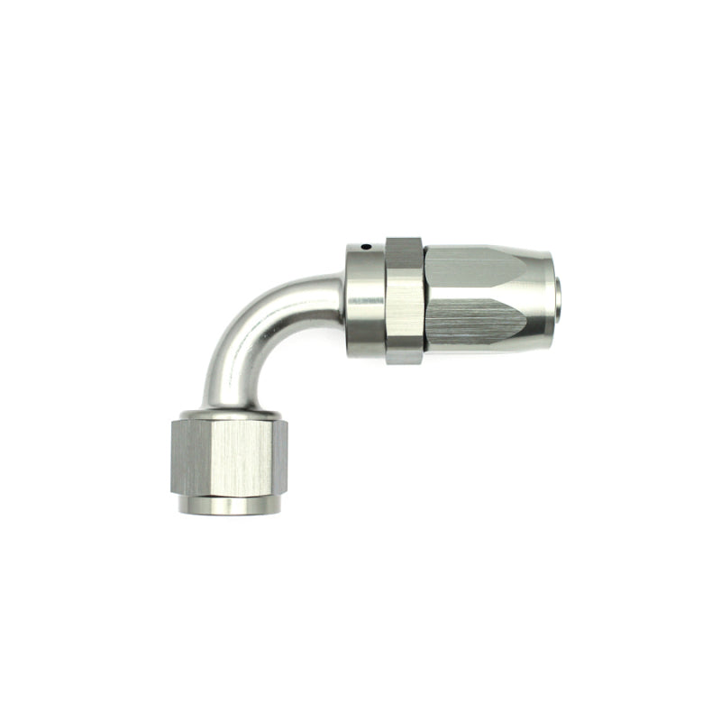 DeatschWerks 8AN Female Swivel 90-Degree CPE Hose End, DWK6-02-0807