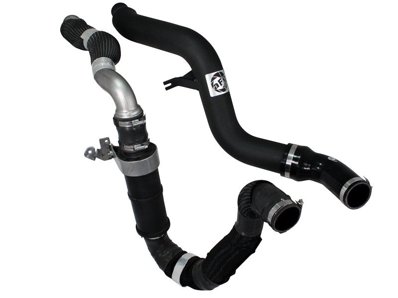 aFe BladeRunner 3-Inch Aluminum Cold-Side Charge Pipe, Black, Part Number 46-20178-B, for 2014-2015 Ram 1500 3.0L EcoDiesel