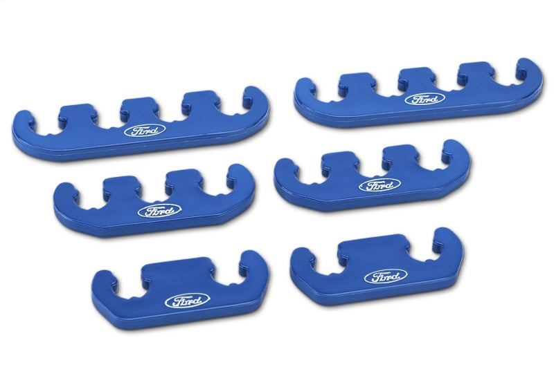 Ford Racing FRP302-637 Wire Dividers, 4 to 3 to 2, Blue with White Ford Logo