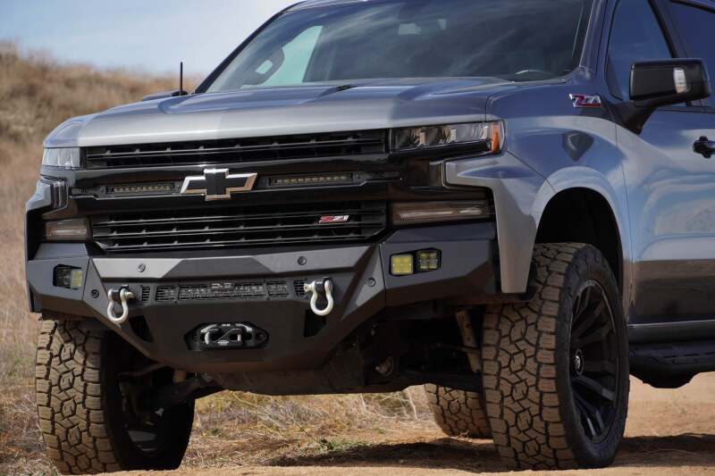 DV8 Offroad Spec Series Front Bumper for 2019-2021 Chevrolet Silverado 1500 - dveFBCS1-07