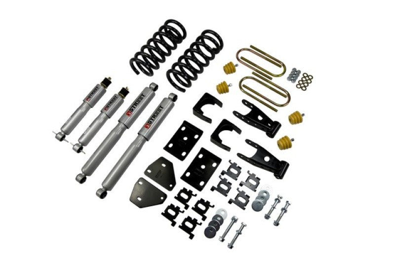 Belltech Lowering Kit with Street Performance Shocks for 2002–2005 Dodge Ram 1500 Standard Cab, Part Number bel811SP
