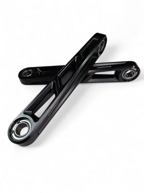 Elektric Offroad 2024+ Can-Am Maverick R Front Sway Bar Links - Billet Aluminum, Anodized Black