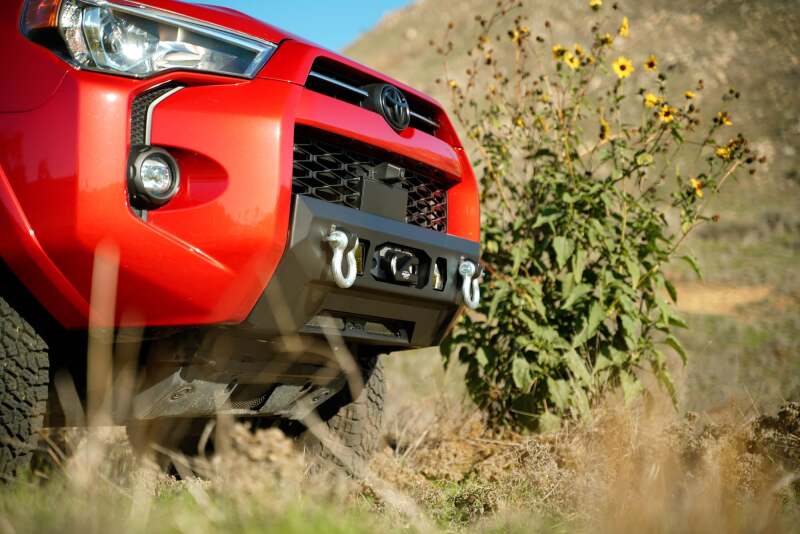 DV8 Offroad Centric Series Winch Front Bumper for 2014-2024 Toyota 4Runner, Part Number dveFBTF3-02