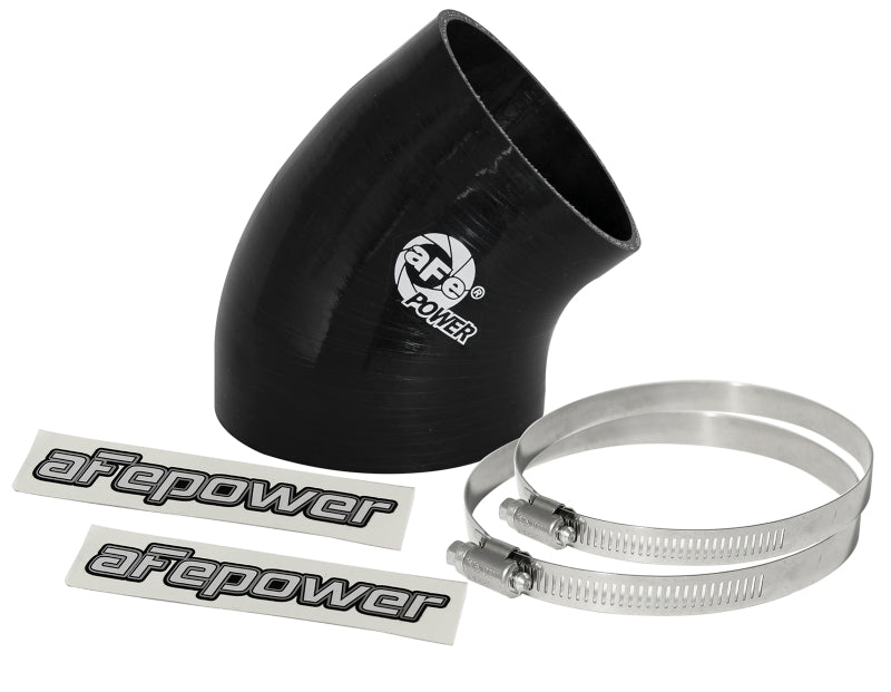 aFe MagnumFORCE 4-Inch to 3.5-Inch 40-Degree Reducing Coupler, Part Number 59-00047