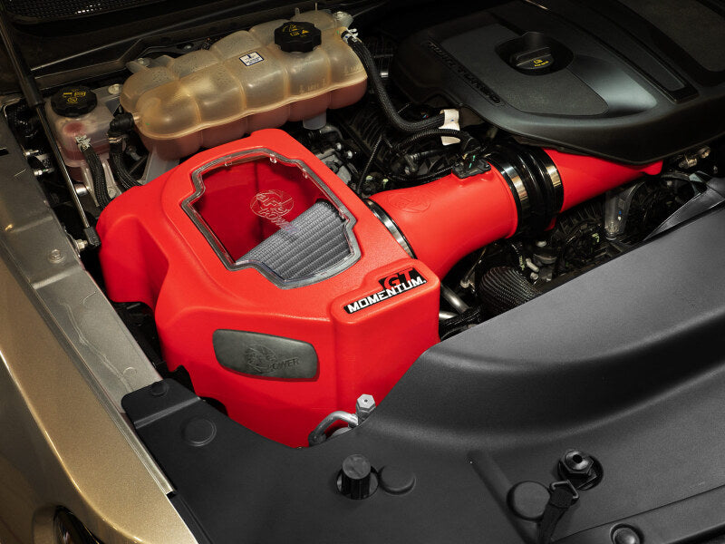 aFe Momentum GT Red Edition Cold Air Intake with Pro DRY S Filter, Part Number 50-70120DR