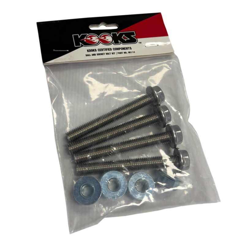 Kooks Headers BK 114 Certified M10 Flange Bolt and Nut Kit