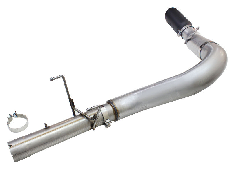 aFe MACH Force XP 5-Inch DPF-Back Exhaust with Black Tip, Part Number 49-02051-1B, for 2013–2015 Dodge Ram 2500 and 3500 6.7L Diesel Trucks