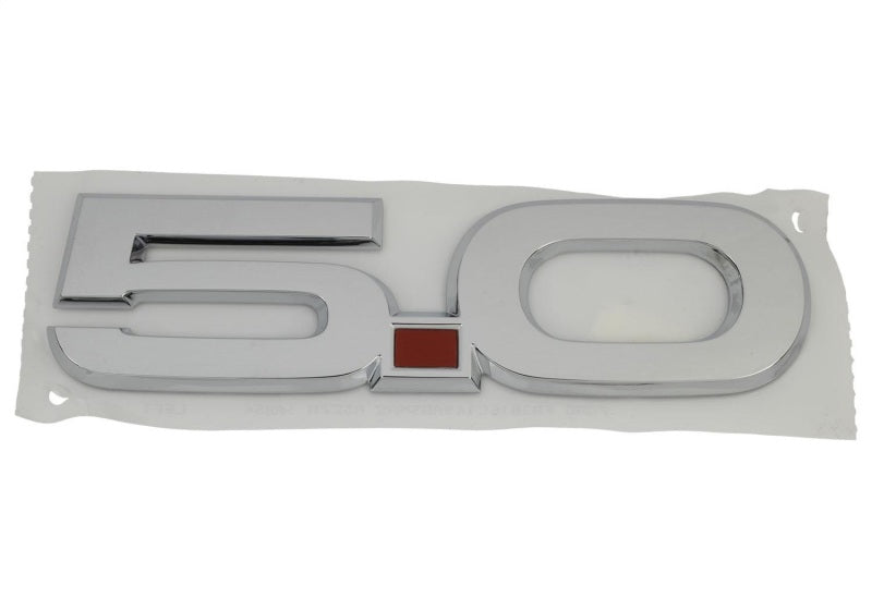 Ford Racing frpM-1447-M50A 5.0L Chrome Fender Emblems for 2015–2019 Ford Mustang
