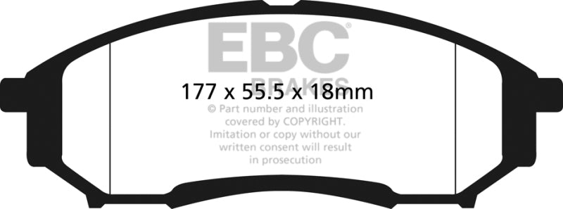 EBC Yellowstuff Brake Pad Sets