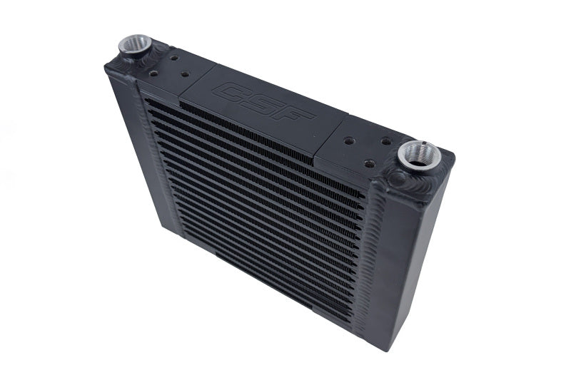 CSF Universal Large Single-Pass Oil Cooler - M22 x 1.5 - 12 inch Length x 9.33 inch Height x 2.16 inch Width