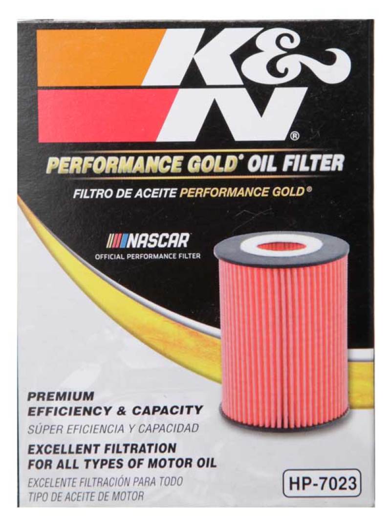 K&N Engineering HP-7023 Performance Cartridge Oil Filter for Select Toyota and Lexus Vehicles