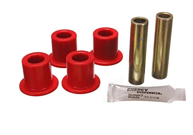 Energy Suspension eng2.2106G CJ Rear Spring Shackle Bushing Set - Black