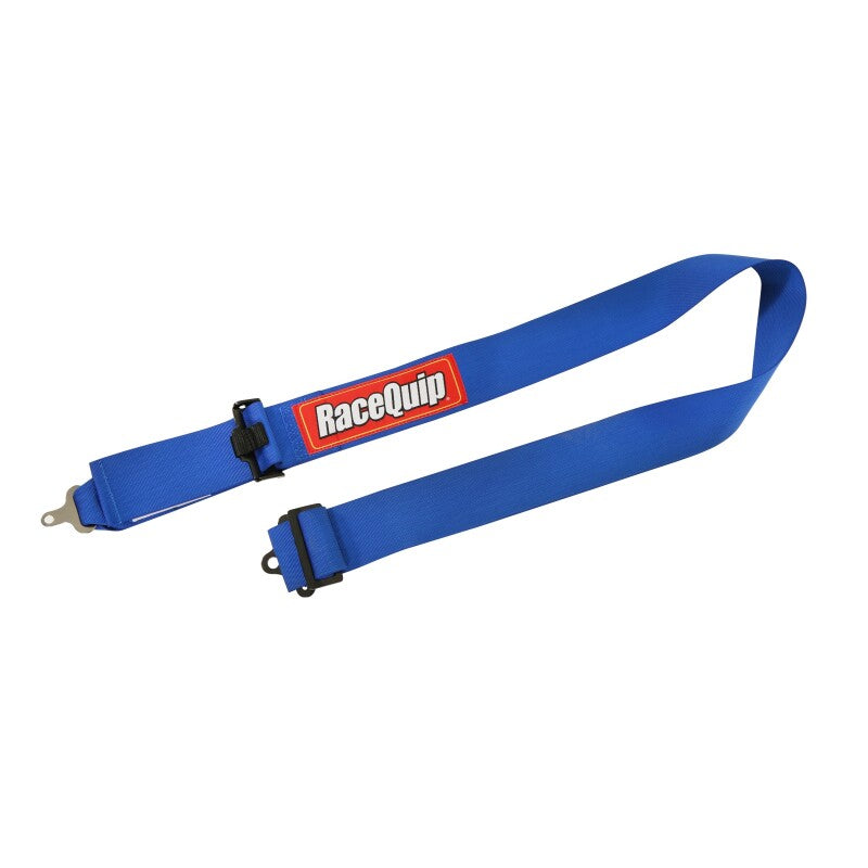 RaceQuip RQP741021RQP Blue SFI Camlock 5-Point Pull-Down Lap Seat Belt