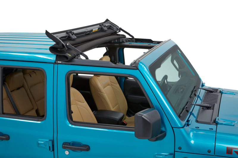 Bestop Sunrider for Hardtop – Jeep Gladiator 2020-2026 / Wrangler JL 2018-2026, Premium Black Twill