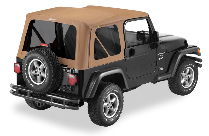 Bestop 97-02 Jeep Wrangler TJ Replace-A-Top in Spice Sailcloth with Tinted Windows