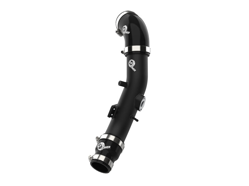 aFe BladeRunner 2.5-Inch Aluminum Cold Charge Pipe, Black, Part Number 46-20639-B