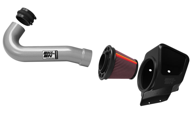 K&N Engineering Part #KNN70-1563 NextGen Aluminum Cold Air Intake System for Jeep Grand Cherokee V8 5.7L