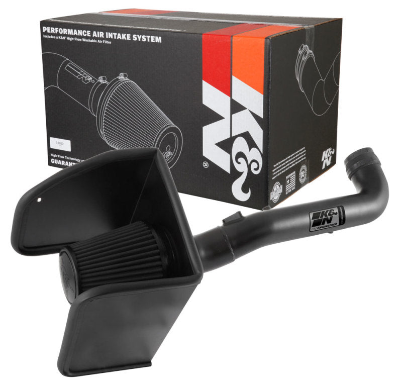 K&N Blackhawk Induction Performance Air Intake Kit KNN71-3104 for 2017-2018 Chevrolet Colorado and GMC Canyon 3.6L V6
